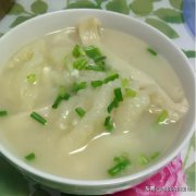 故事：苏北乡村美食：吃不足的“疙瘩”汤
