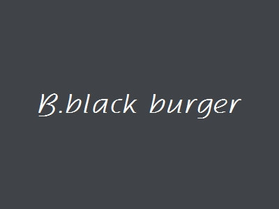 B.black burger